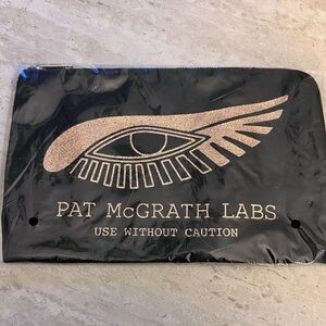 Pat McGrath Lab Make Up Bag. Black and Gold. NWT.